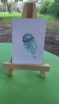 Jelly Blue original ACEO artwork