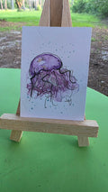 Purple Jelly 2-517 original ACEO artwork